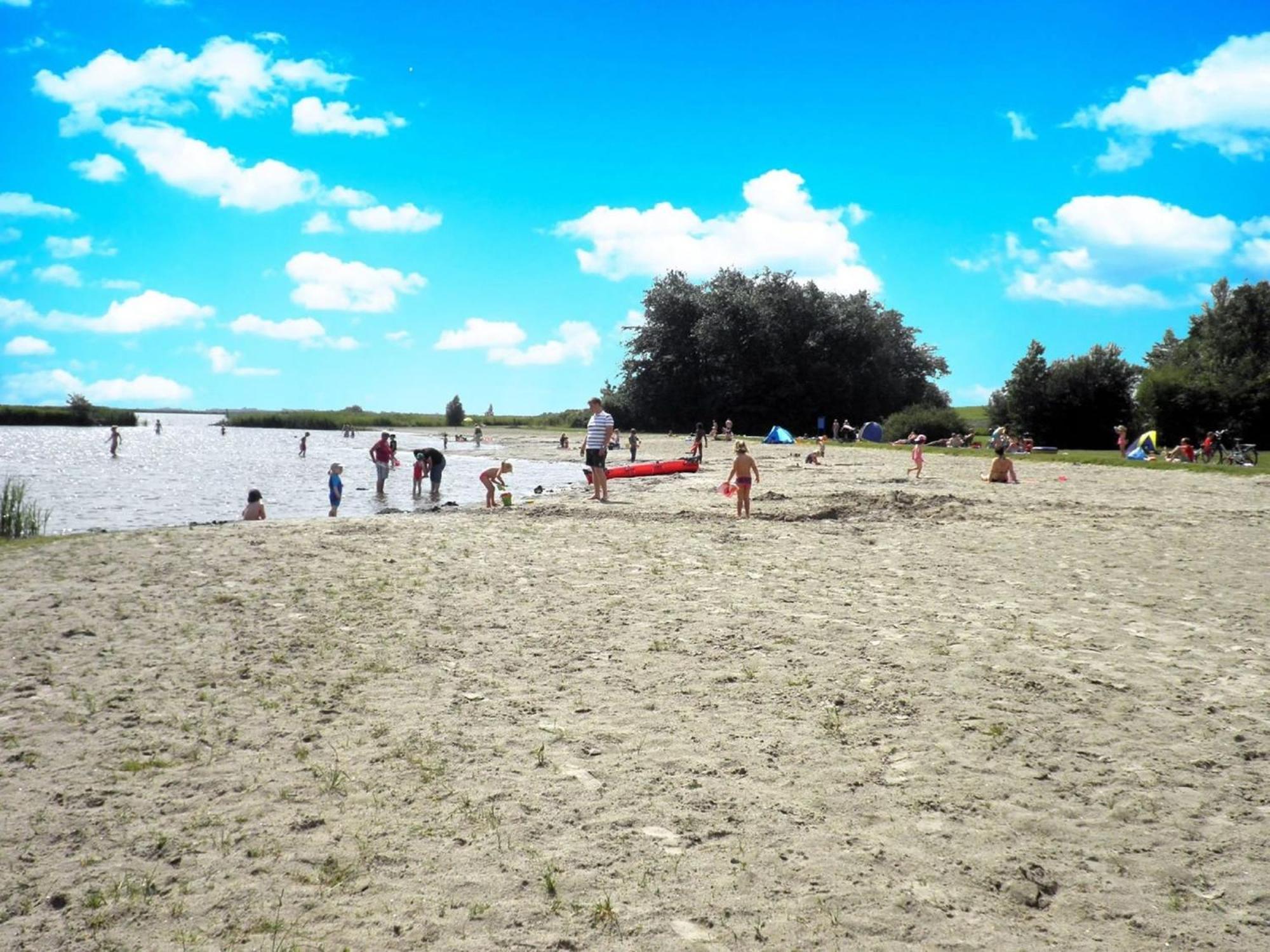 Lakeview 6 Pers Holiday Home Aurora With Fenced Garden, Whirlpool And Sauna Anjum Extérieur photo
