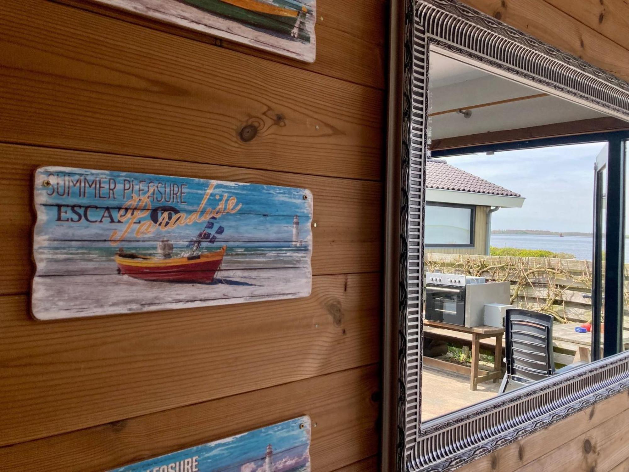 Lakeview 6 Pers Holiday Home Aurora With Fenced Garden, Whirlpool And Sauna Anjum Extérieur photo